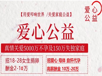武进捐卵助孕生子 爱心志愿者招募